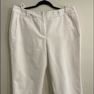 Larry Levine White Capri pants size 16